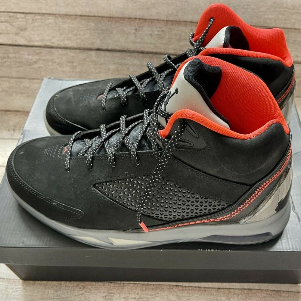 Air Jordan Flight Remix Black Gray Men's 11